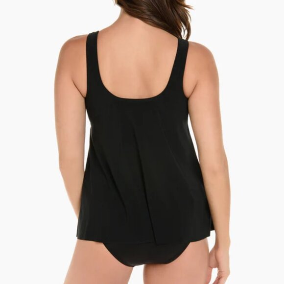 New MiracleSuit Mariella Underwire tank Swimsuit Slimming Tankini Swim top Solid - Picture 2 of 3
